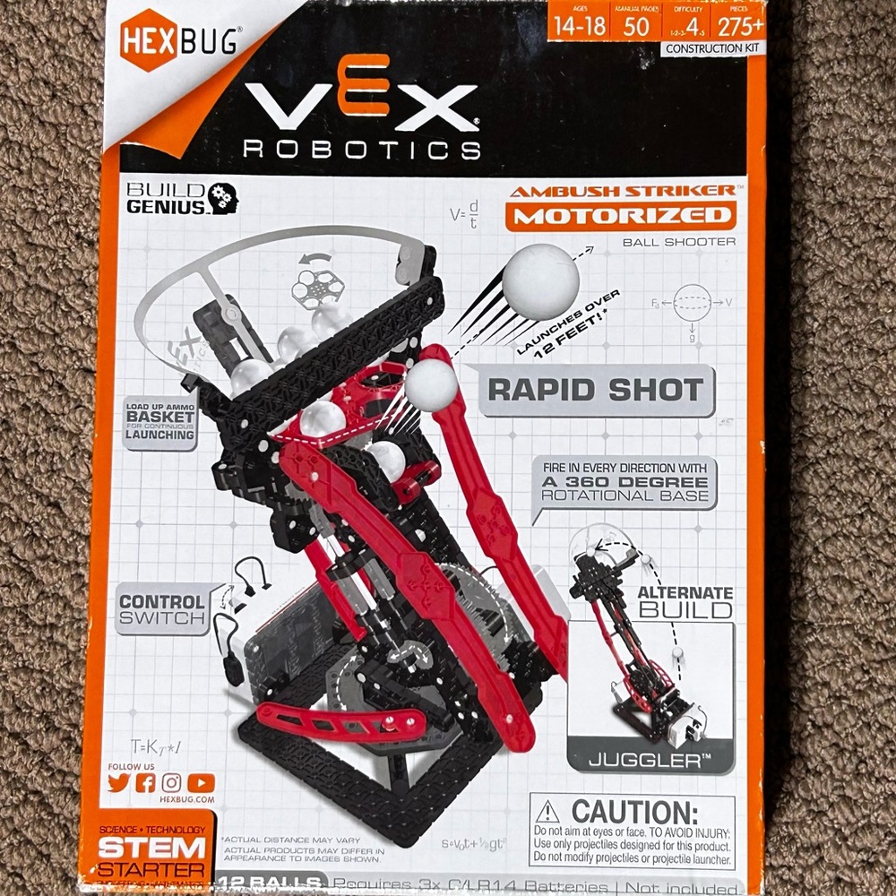 Hexbug Rapid Shot Vex Robotics